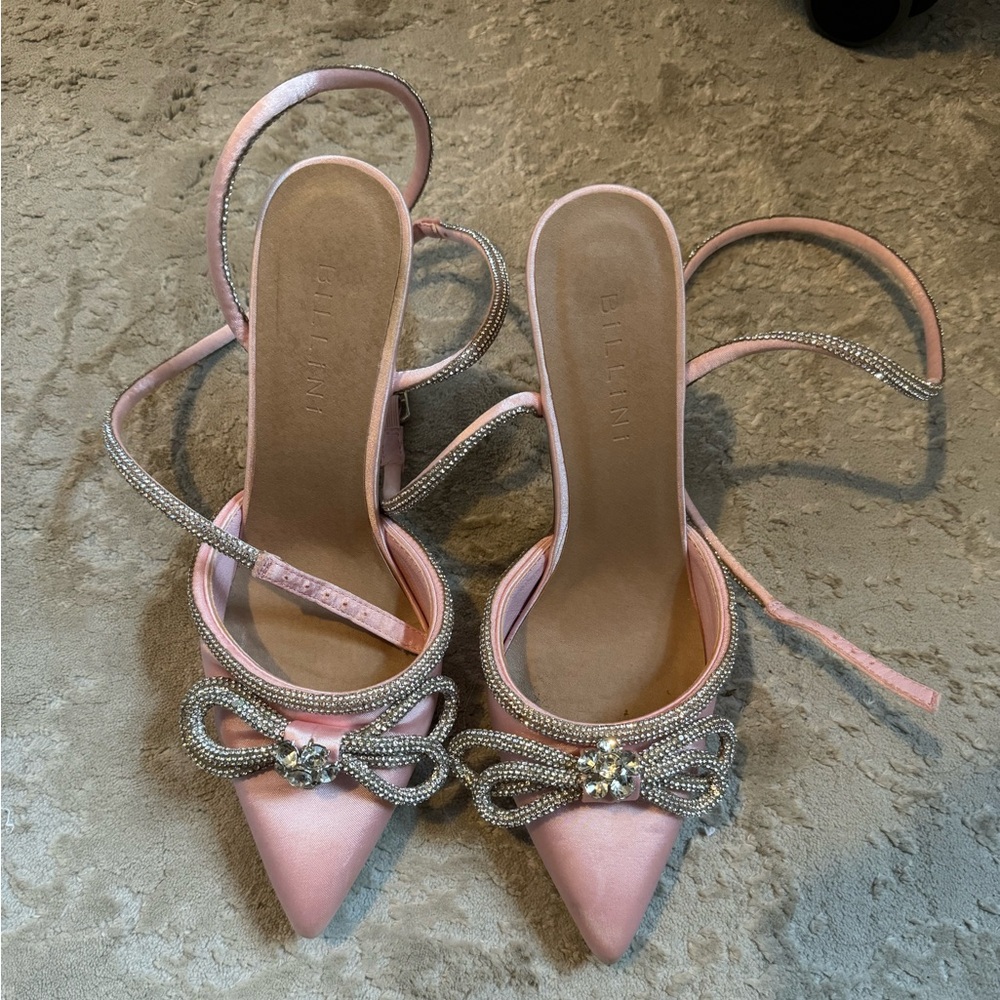 Pink heels